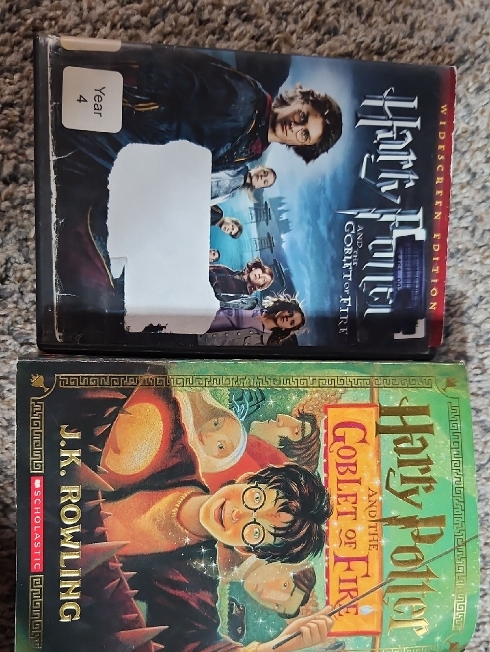 Harry Potter and the Goblet of Fire DVD & Paperback Set